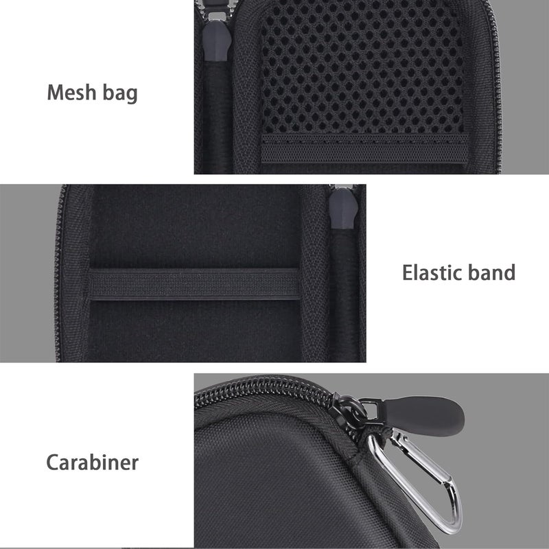 Baval Hard Carrying Travel Case for PLAUD Note/Note Pro AI Voice Recorder,Compatible with PLAUD Digital Recorder and Magnetic Protective Case(Black) - Image 4